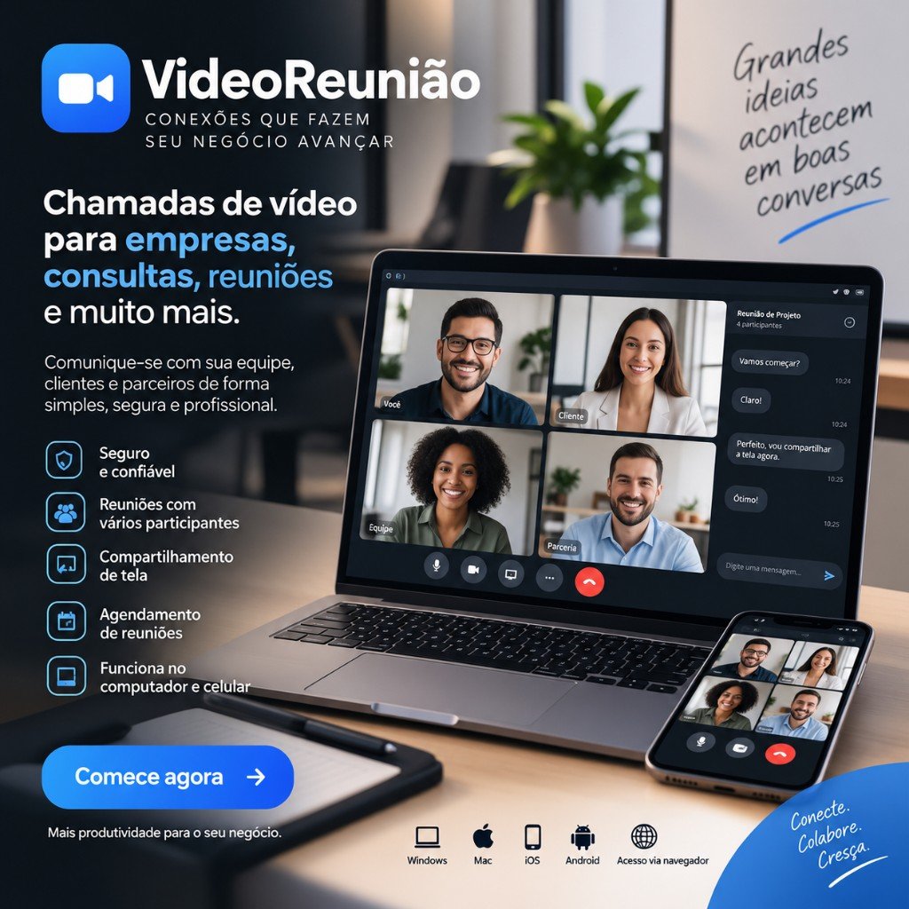 AppointBrazil Video — chamadas de vídeo para empresas, consultas e reuniões